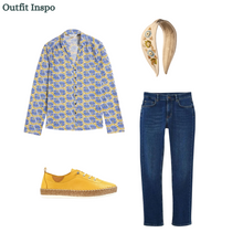 Load image into Gallery viewer, White Stuff - Annie Jersey Shirt in White Print