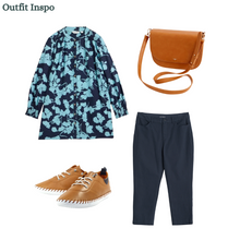 Load image into Gallery viewer, White Stuff - Amy Tunic in Navy Print