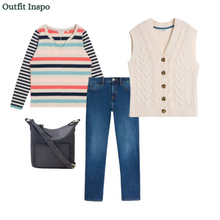 Load image into Gallery viewer, White Stuff - Taylor Straight Jeans - Mid Denim