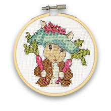 Load image into Gallery viewer, The Crafty Kit Company - Beatrix Potter Benjamin Bunny - Mini Cross Stitch Kit
