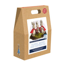Load image into Gallery viewer, The Crafty Kit Company - Beatrix Potter Flopsy, Mopsy & Cottontail - Needle Felting Kit