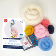 Load image into Gallery viewer, The Crafty Kit Company - Beatrix Potter Jemima Puddleduck - Needle Felting Kit