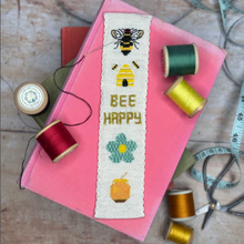 Load image into Gallery viewer, The Crafty Kit Company - Honey Bee - Cross Stitch Bookmark Kit