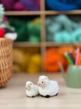 Load image into Gallery viewer, The Crafty Kit Company - Sheep Family - Needle Felting Craft Kit