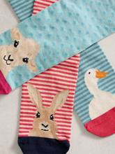 Load image into Gallery viewer, White Stuff - 3 Pack Farmyard Socks in Blue Multi