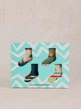 Load image into Gallery viewer, White Stuff - 4 Pack Woodland Animals Socks