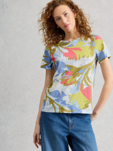 Load image into Gallery viewer, White Stuff - Abbie Tee in Ivory Multi