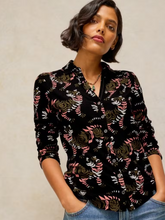 Load image into Gallery viewer, White Stuff - Annie Jersey Shirt in Black Print