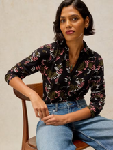 Load image into Gallery viewer, White Stuff - Annie Jersey Shirt in Black Print