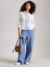 Load image into Gallery viewer, White Stuff - Annie Jersey Shirt in White Print