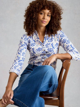 Load image into Gallery viewer, White Stuff - Annie Jersey Shirt in White Print
