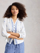 Load image into Gallery viewer, White Stuff - Annie Jersey Shirt in White Print