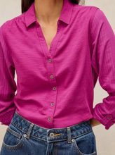 Load image into Gallery viewer, White Stuff - Annie Sparkle Mix Shirt in Mid Pink