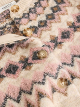 Load image into Gallery viewer, White Stuff - Arctic Fairisle Cardigan in Natural Multi