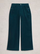 Load image into Gallery viewer, White Stuff - Ayla Cord Wide Leg Trousers in Dark Teal
