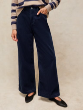 Load image into Gallery viewer, White Stuff - Ayla Cord Wide Leg Trousers in Dark Navy