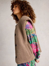 Load image into Gallery viewer, White Stuff - Borg Gilet in Dark Natural