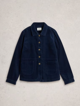 Load image into Gallery viewer, White Stuff - Carrie Cord Jacket in Dark Navy