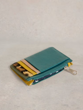 Load image into Gallery viewer, White Stuff - Celia Card Holder Purse in Teal Multi