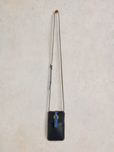 Load image into Gallery viewer, White Stuff - Clara Buckle Leather Phone Bag in French Navy