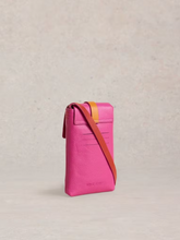 Load image into Gallery viewer, White Stuff - Clara Buckle Leather Phone Bag in Pink Multi