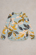 Load image into Gallery viewer, White Stuff - Clara Long Sleeved Tee in Blue Print