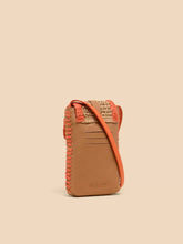 Load image into Gallery viewer, White Stuff - Clara Raffia Phone Bag - Orange Multi