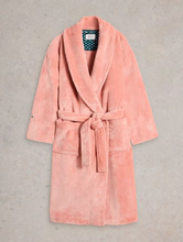 Load image into Gallery viewer, White Stuff - Clover Cosy Dressing Gown - Mid Pink