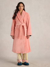 Load image into Gallery viewer, White Stuff - Clover Cosy Dressing Gown - Mid Pink