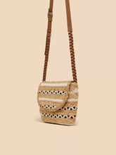Load image into Gallery viewer, White Stuff - Demi Jute Mini Crossbody - Natural Multi