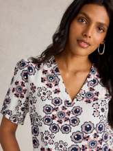 Load image into Gallery viewer, White Stuff - Elisa Top - Ivory Print
