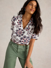 Load image into Gallery viewer, White Stuff - Elisa Top - Ivory Print