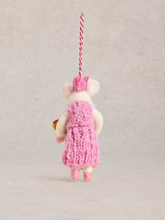 Load image into Gallery viewer, White Stuff - Fizz Mouse Hanging Decoration