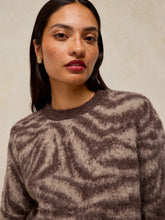 Load image into Gallery viewer, White Stuff - Fluffy Animal Jumper in Natural Multi