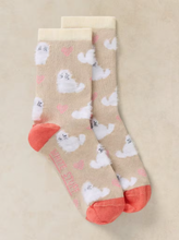Load image into Gallery viewer, White Stuff - Fluffy Cat Ankle Socks in Dark Natural