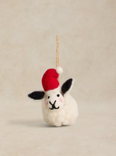 Load image into Gallery viewer, White Stuff - Fluffy Sheep Hanging Dec