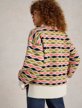 Load image into Gallery viewer, White Stuff - Gina Geo Jumper - Natural Multi
