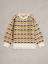 Load image into Gallery viewer, White Stuff - Gina Geo Jumper - Natural Multi