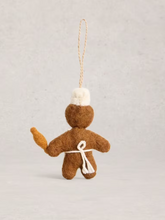 Load image into Gallery viewer, White Stuff - Gingerbread Hanging Decoration