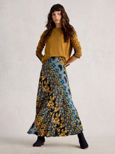 Load image into Gallery viewer, White Stuff - Hope Bias Cut Maxi Skirt in Navy Multi