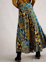 Load image into Gallery viewer, White Stuff - Hope Bias Cut Maxi Skirt in Navy Multi