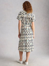 Load image into Gallery viewer, White Stuff - Iris Linen Dress in Ivory Multi