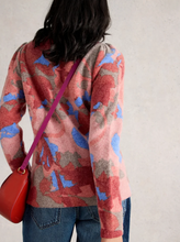 Load image into Gallery viewer, White Stuff - Jodie Printed Jumper in Red Print