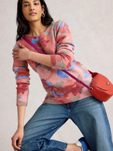 Load image into Gallery viewer, White Stuff - Jodie Printed Jumper in Red Print