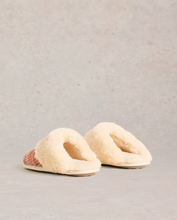 Load image into Gallery viewer, White Stuff - Knitted Mule Slipper - Natural Multi