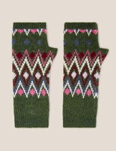 Load image into Gallery viewer, White Stuff - Lambswool Fingerless Gloves