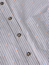 Load image into Gallery viewer, White Stuff - Libby Organic Cotton Shirt in Blue Mult