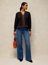 Load image into Gallery viewer, White Stuff - Lizzie Embroidered Top in Black Multi