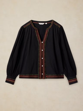 Load image into Gallery viewer, White Stuff - Lizzie Embroidered Top in Black Multi