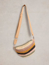 Load image into Gallery viewer, White Stuff - Mini Sebby Crochet Bag in Natural Multi